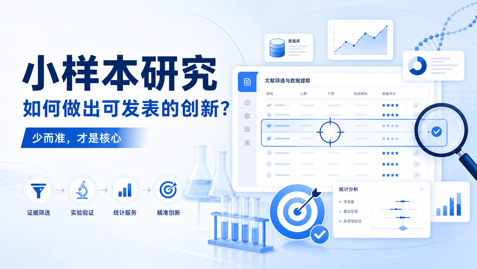 5分钟掌握小样本研究核心：增量创新切入点