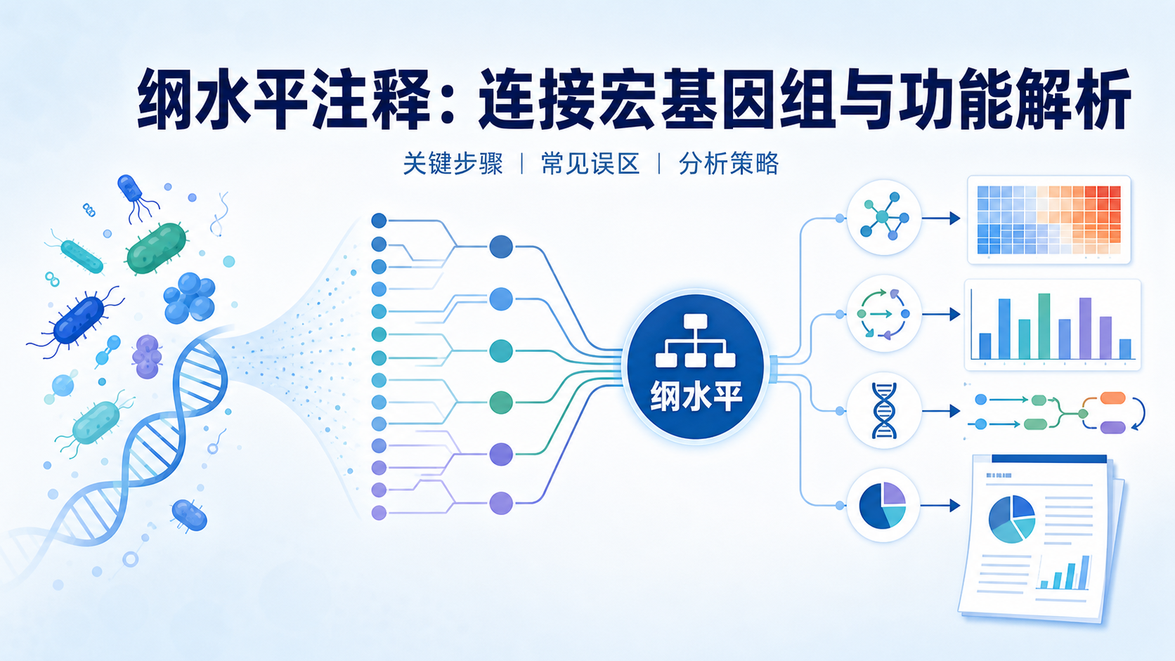 纲水平注释：物种分类注释中连接宏基因组与功能解析的桥梁