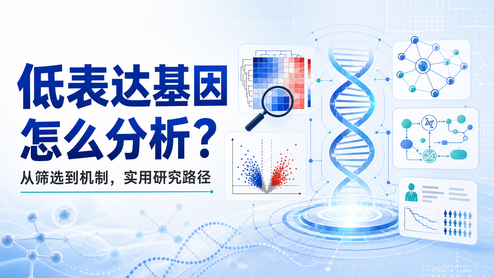 低表达基因在生信分析中的关键作用与研究策略