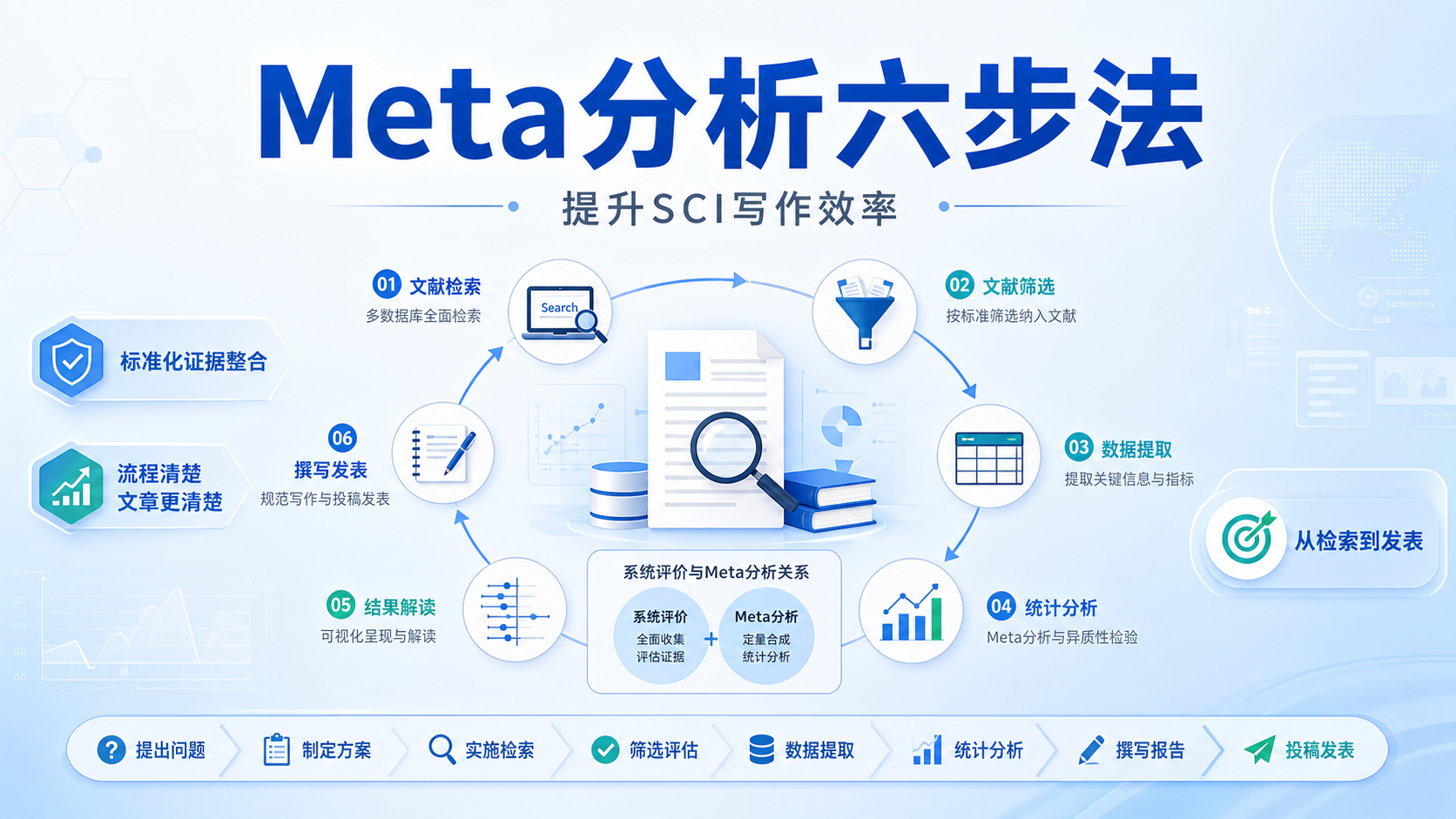 掌握Meta分析六步法：提升SCI论文写作效率与质量