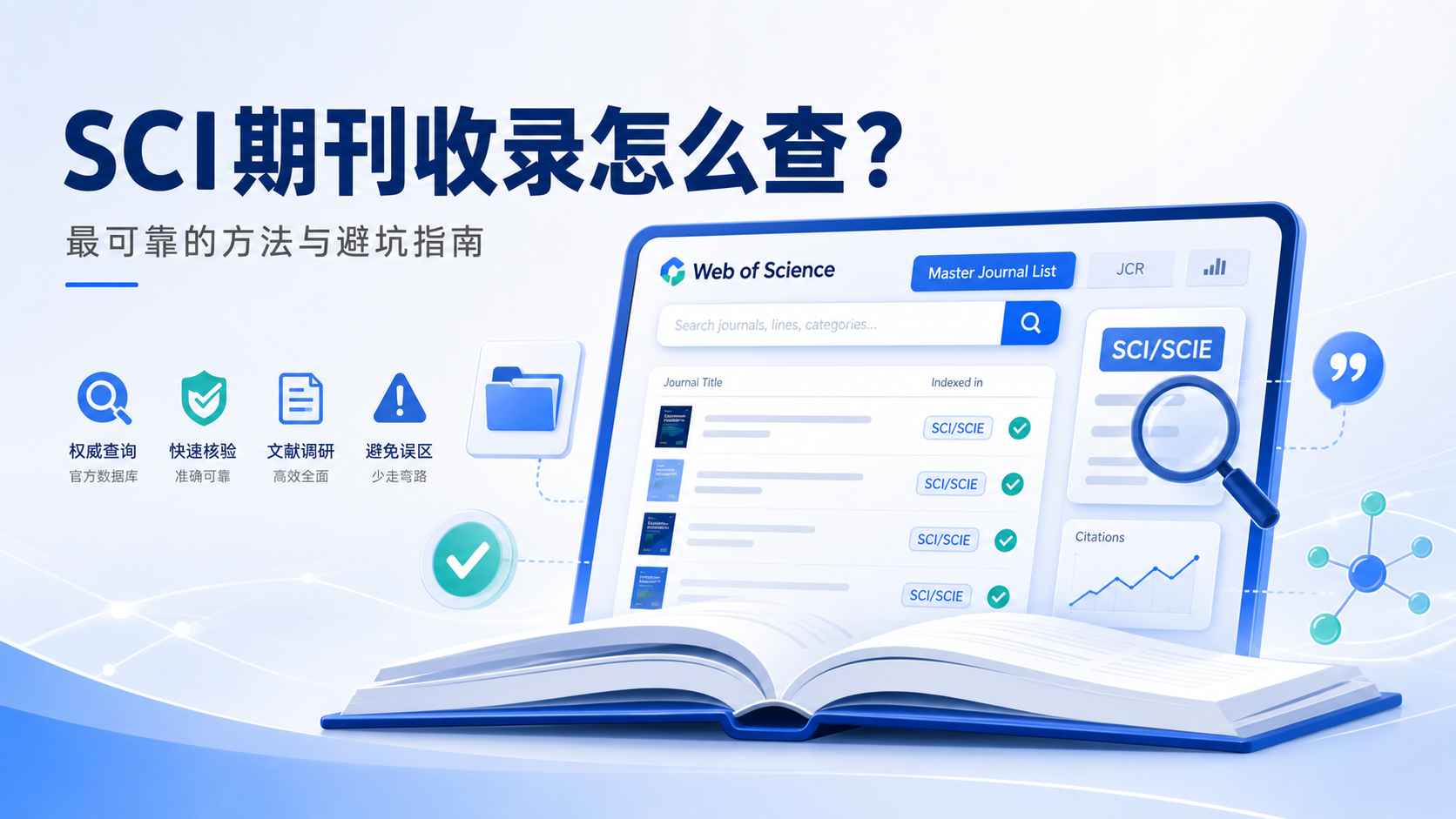 提升文献调研效率，SCI期刊收录查询方法详解