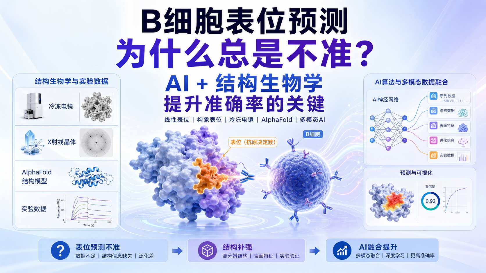 提升B细胞表位预测准确性:结构生物学与AI融合策略
