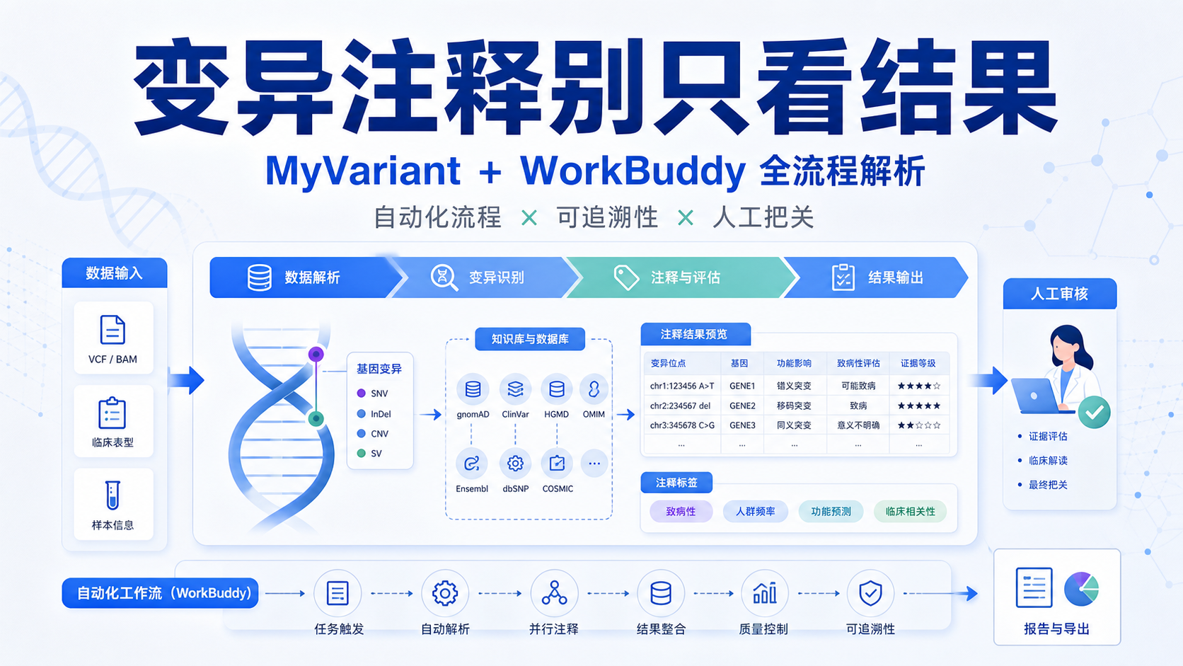 WorkBuddy驱动下的MyVariant变异注释全流程解析
