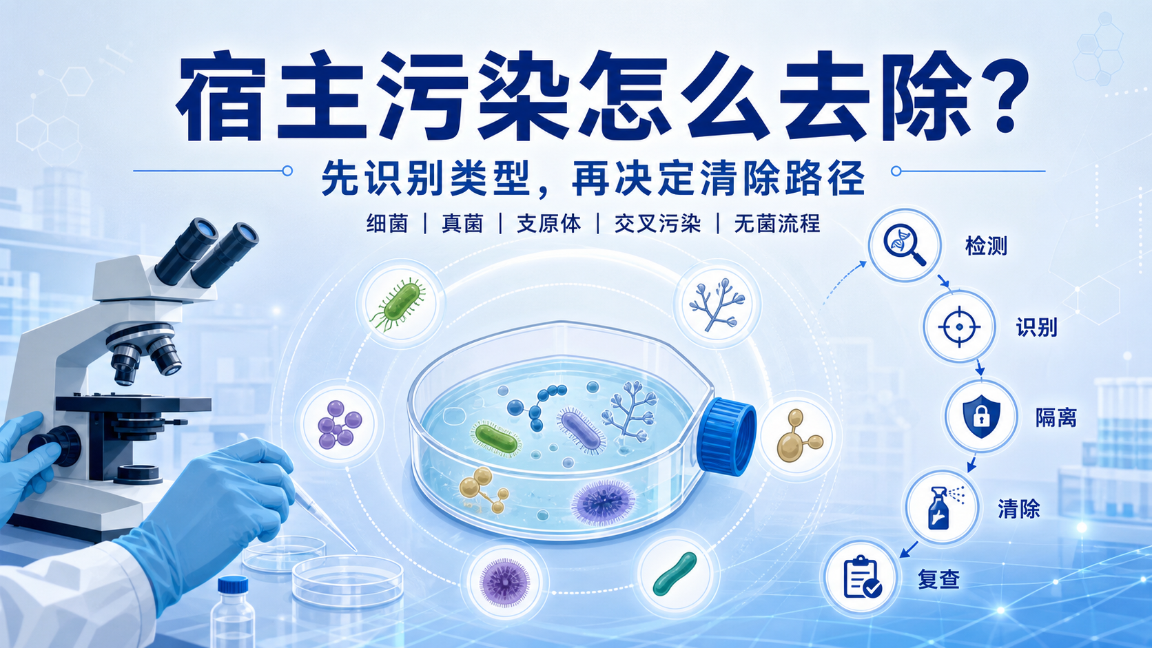 精准去除宿主污染：生物医学实验关键策略
