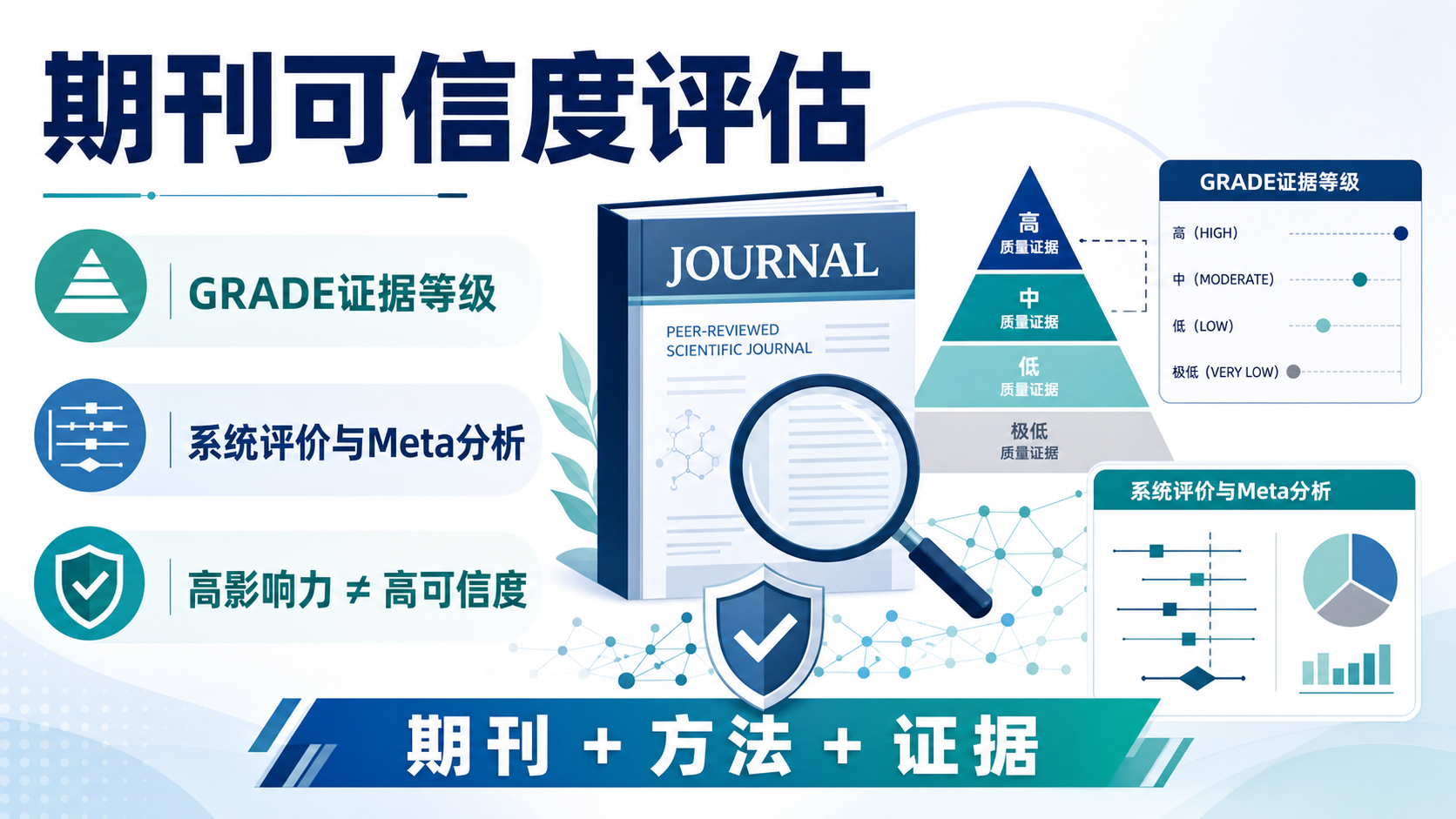 期刊可信度评估：系统评价与Meta分析的GRADE证据等级评分新策略