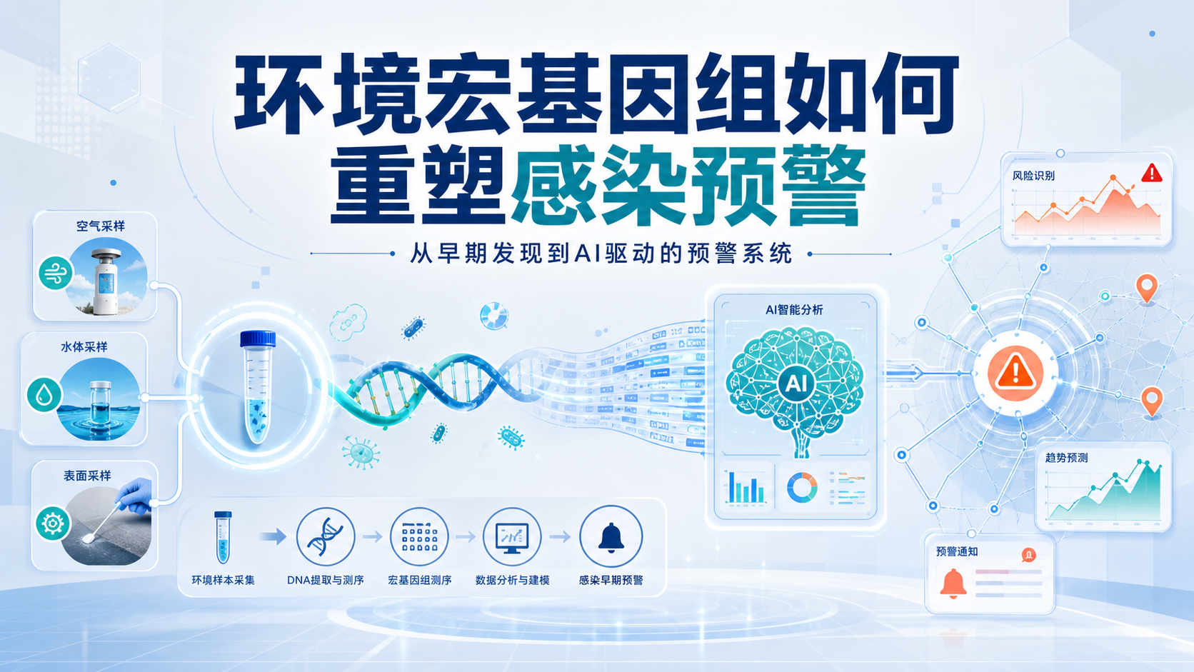 环境宏基因组驱动感染性疾病预警策略革新