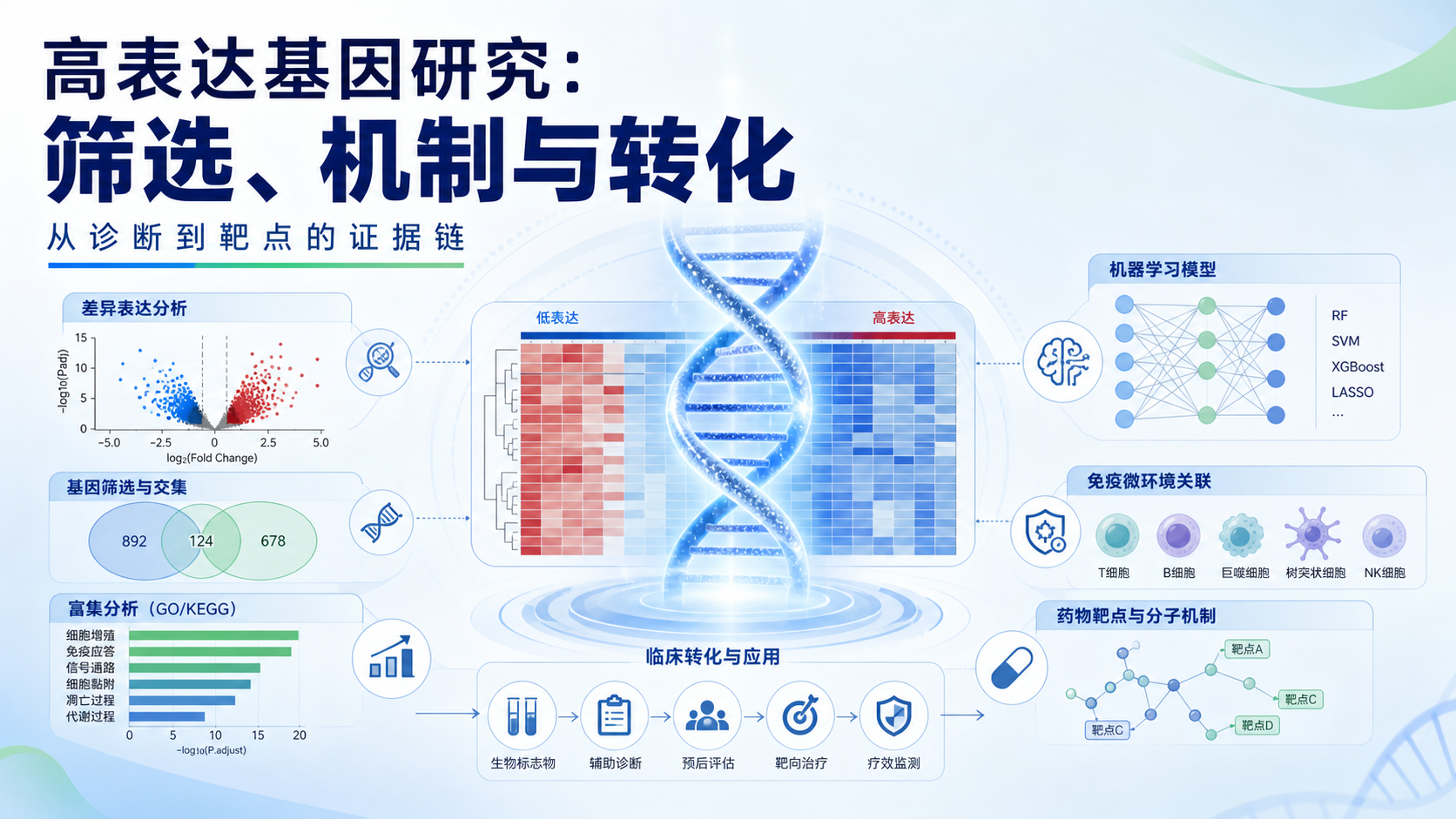 高表达基因鉴定与疾病诊断中的关键作用解析