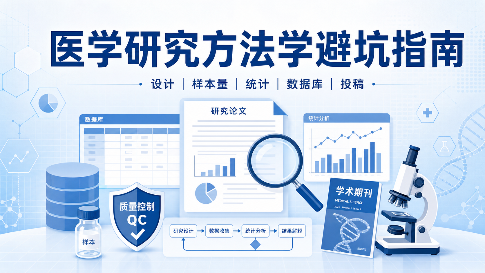 高影响因子SCI方法学要点：七步规避审稿雷区