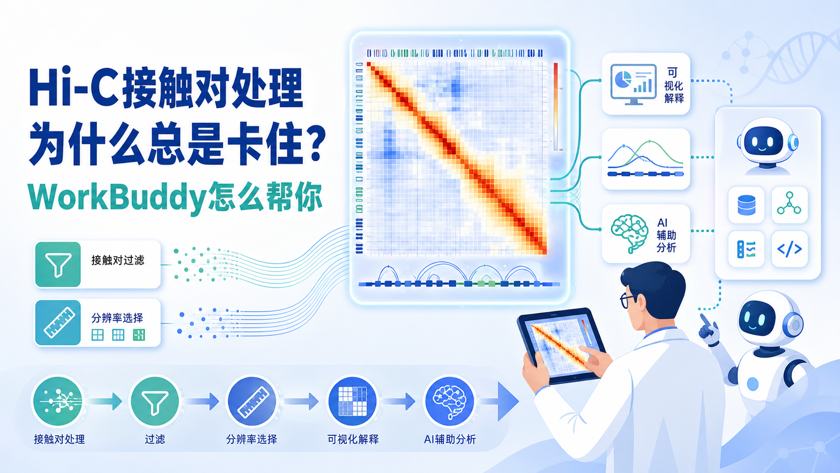 WorkBuddy实战:破解Hi-C接触对分析中的关键痛点与对策