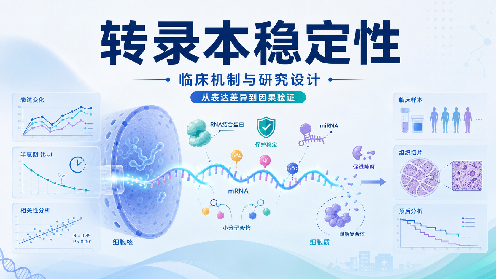 转录本稳定性：临床研究与机制解析新视角