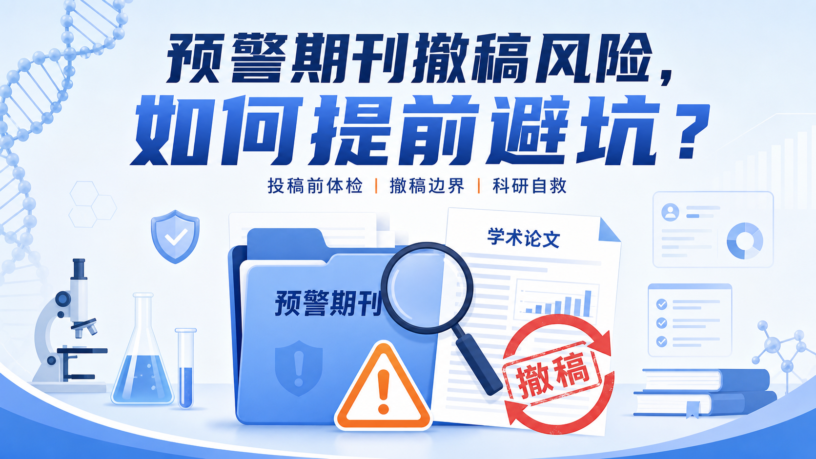 从预警期刊到撤稿，学术生涯如何自救与规避？