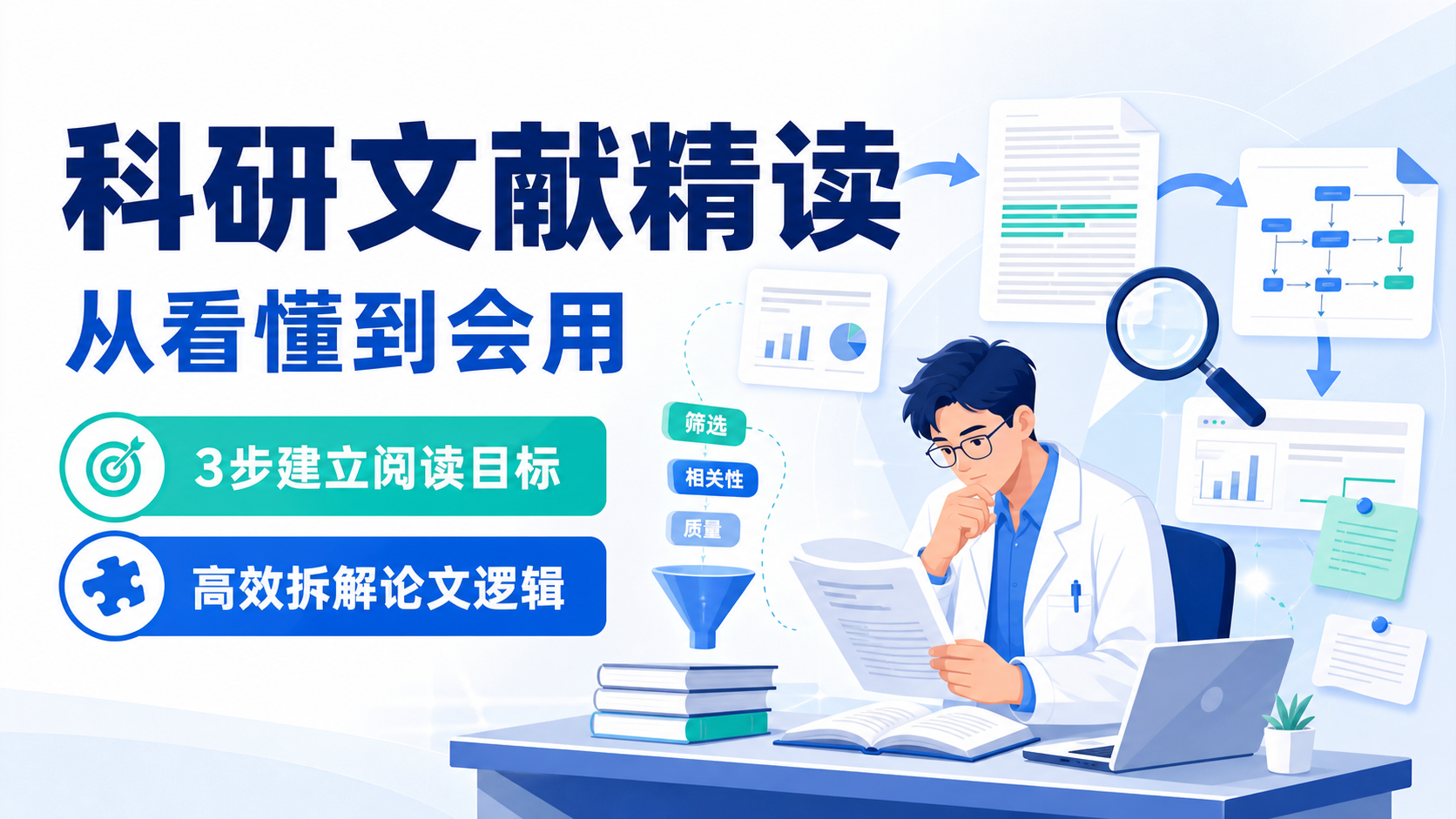 科研文献精读指南：从新手到审稿人的高效方法