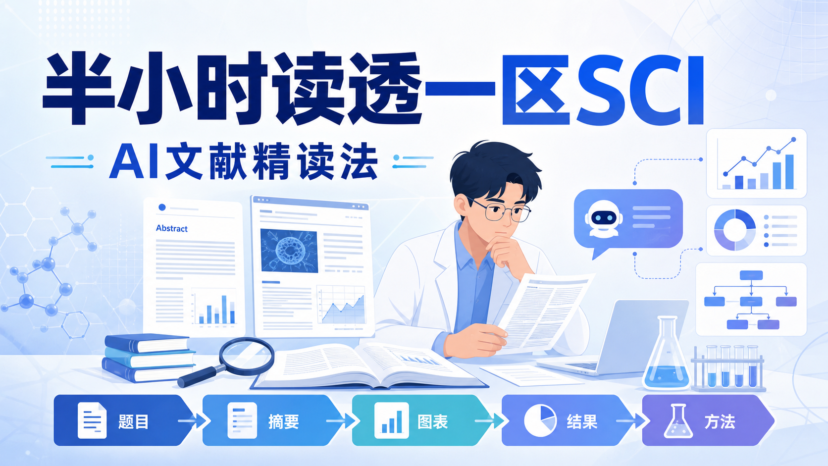 半小时读透一区SCI：AI文献精读法