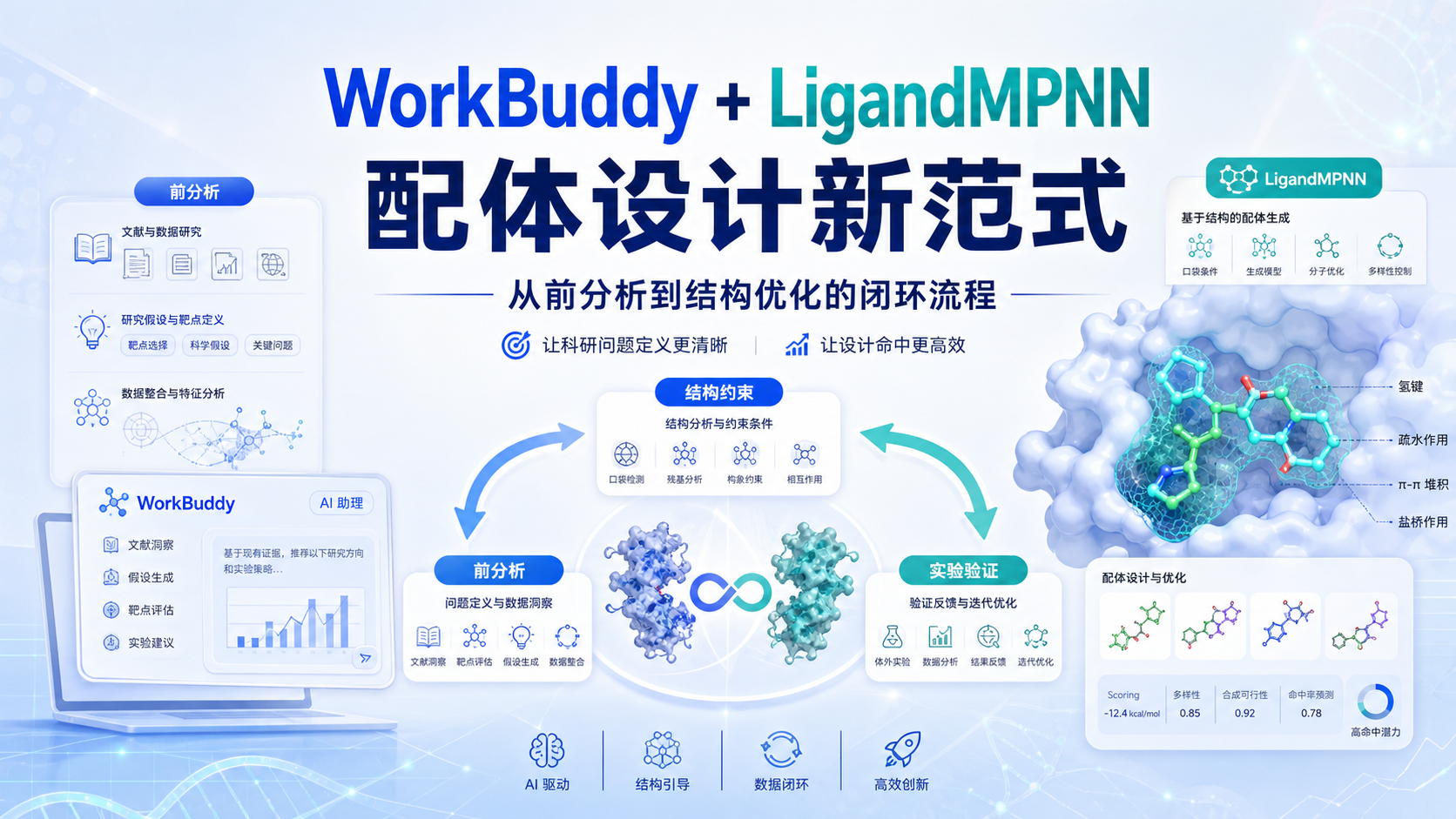 WorkBuddy与LigandMPNN:配体设计新范式