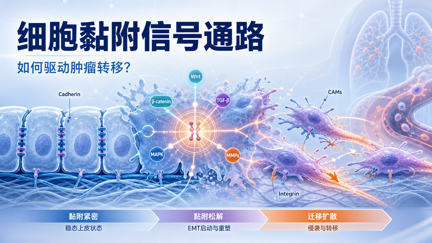 细胞黏附信号通路:肿瘤转移中的关键作用
