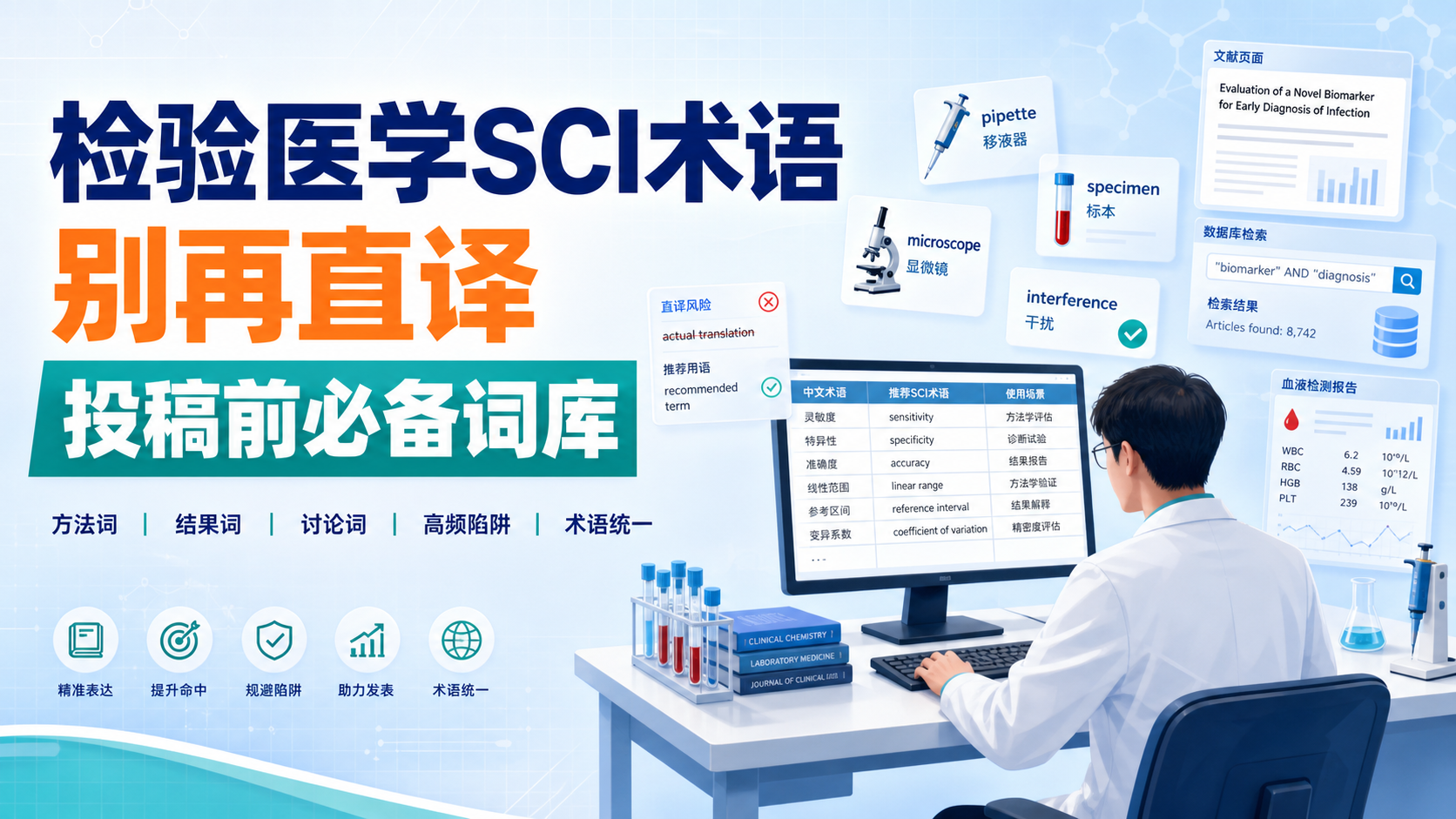 检验医学SCI专业术语速成