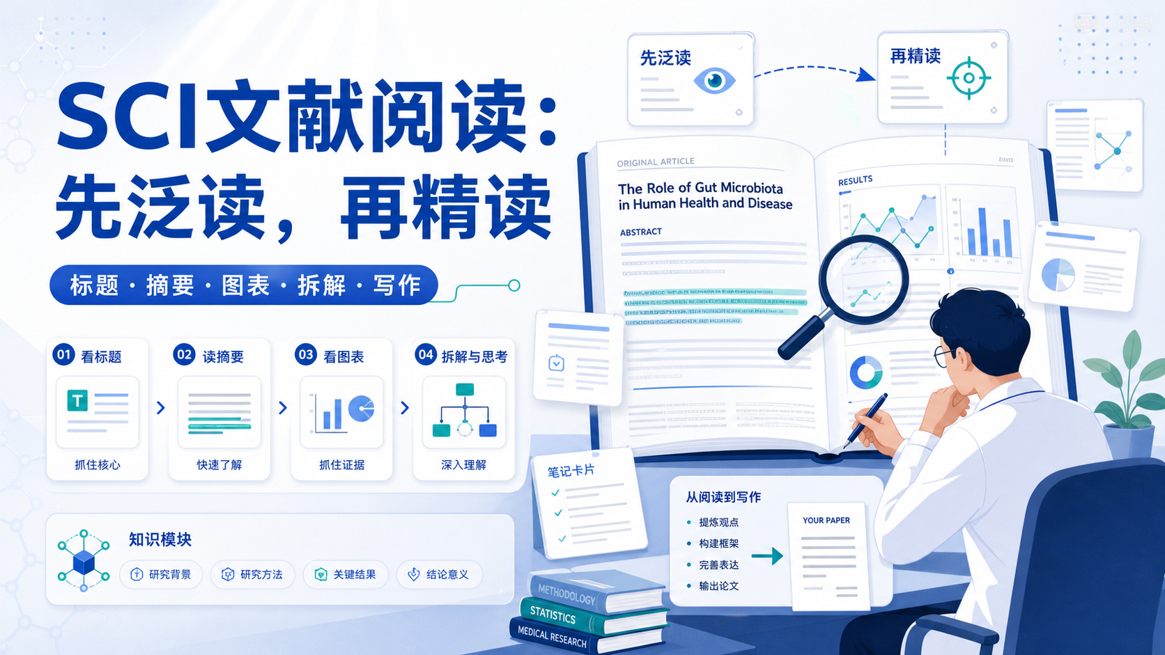 导师亲授:高效SCI文献阅读与拆解方法