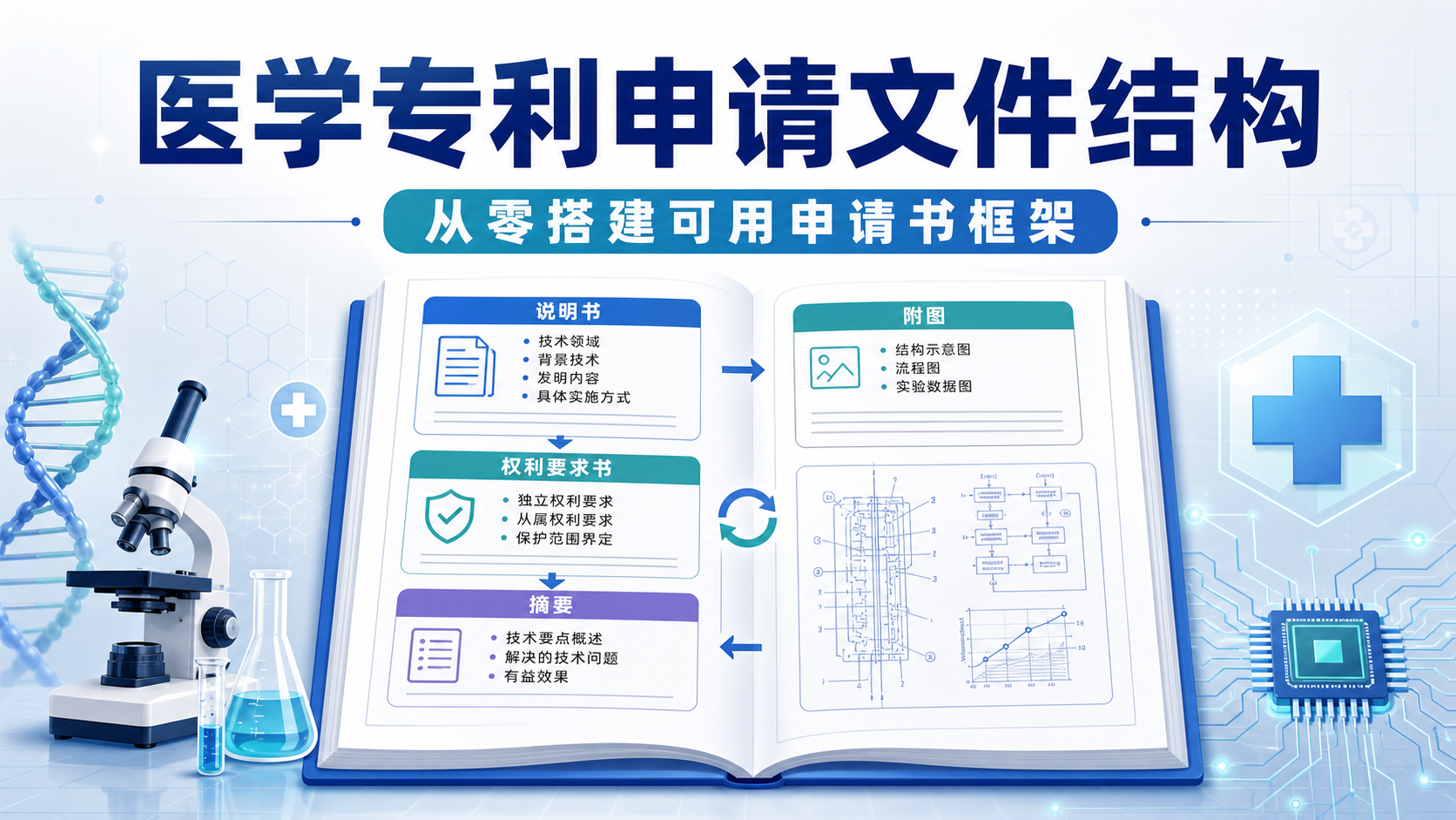 从零掌握专利申请书结构:科研人晋升必修课