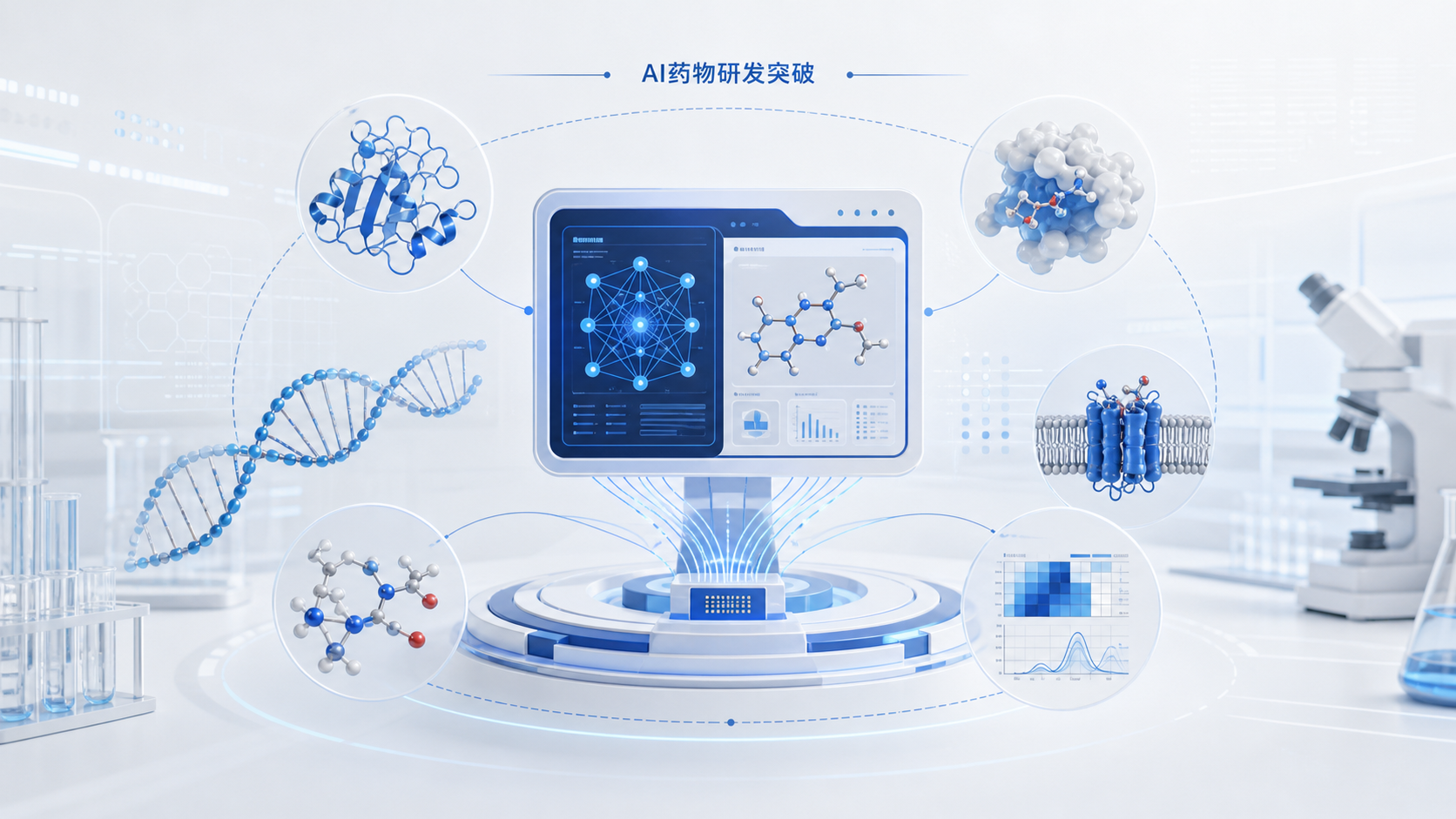 2026 年 10 月 21 日前后，AI 药物研发领域迎来重磅消息：谷歌 DeepMind 分拆公司 Isomorphic Labs 宣布完成 21 亿美元 B 轮融资，领投方为 Thrive Capital，参投方包括 Alphabet、GV、Temasek、CapitalG 等。几乎同期，阿布扎比卫生局（DoH）在"未来健康峰会"上与 Isomorphic Labs 签署协议，围绕 AI 赋能药物发现展开合作。这一系列动作标志着以 AlphaFold 诺奖级技术为根基的 AI 制药正从"技术验证"加速迈向"规模化落地"。