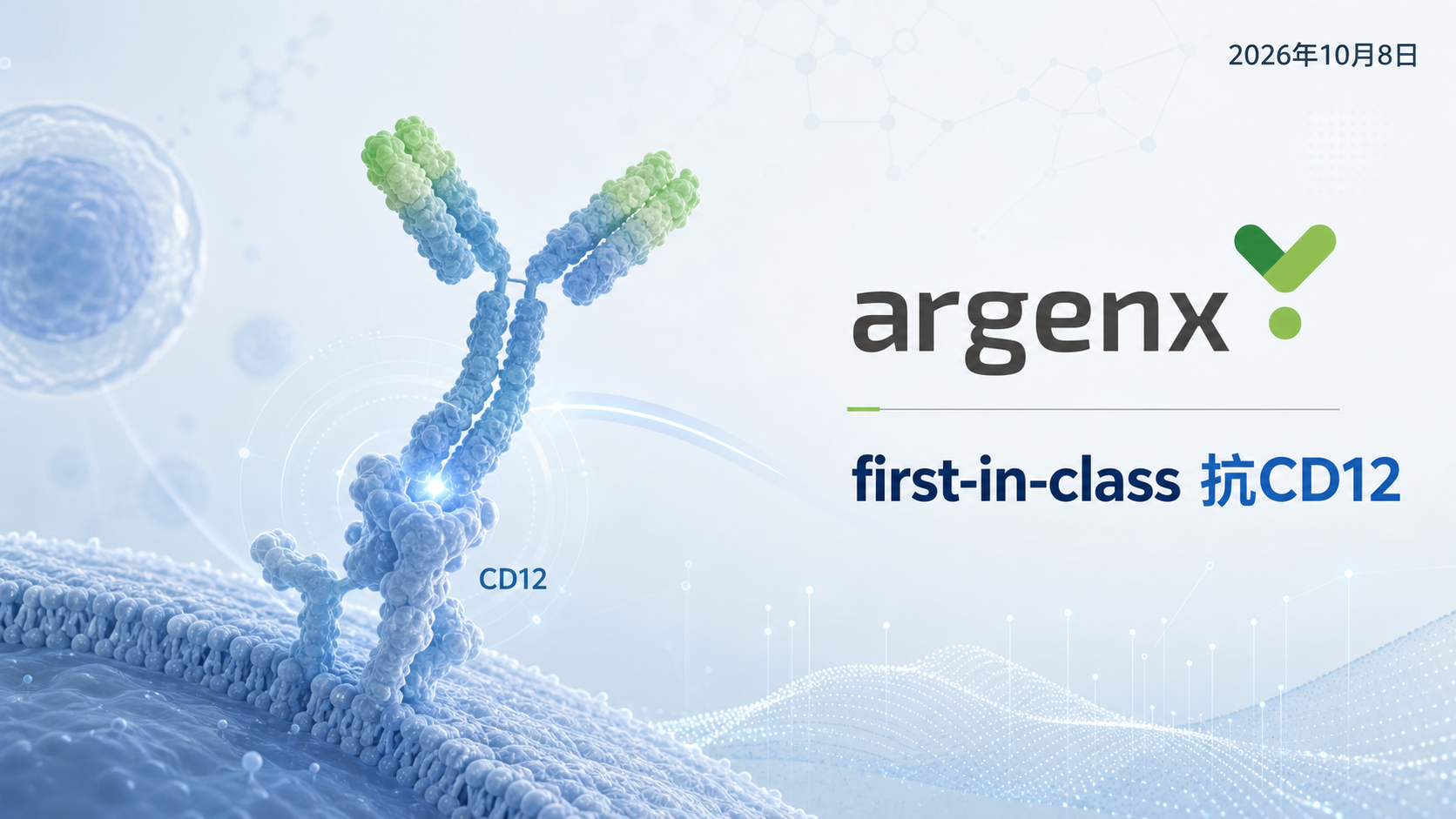 2026 年 10 月 8 日，argenx 宣布其 first-in-class 抗 CD122 抗体 FB102 在成人乳糜泻 II 期研究（FB102-301）中达到主要终点：在为期 8 周的口服麸质激发下，FB102 组绒毛高度/隐窝深度比值（Vh:Cd）自基线的变化显著优于安慰剂（p=0.0176）。这是首次在 II 期临床中证实阻断 CD122 可预防麸质诱导的肠道损伤。目前乳糜泻尚无获批药物，argenx 计划将 FB102 推进至 III 期开发。