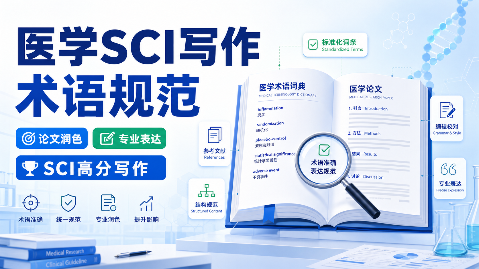 医学SCI写作:专业术语与学术风格指南