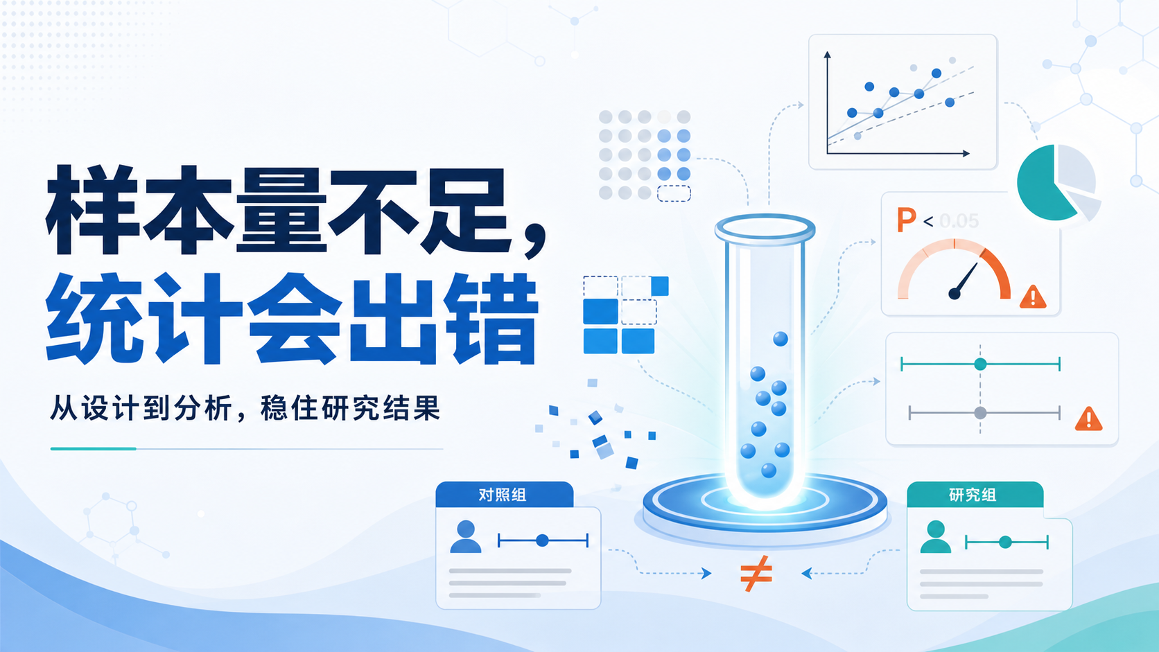 避免统计错误:临床研究样本量不足的应对之道
