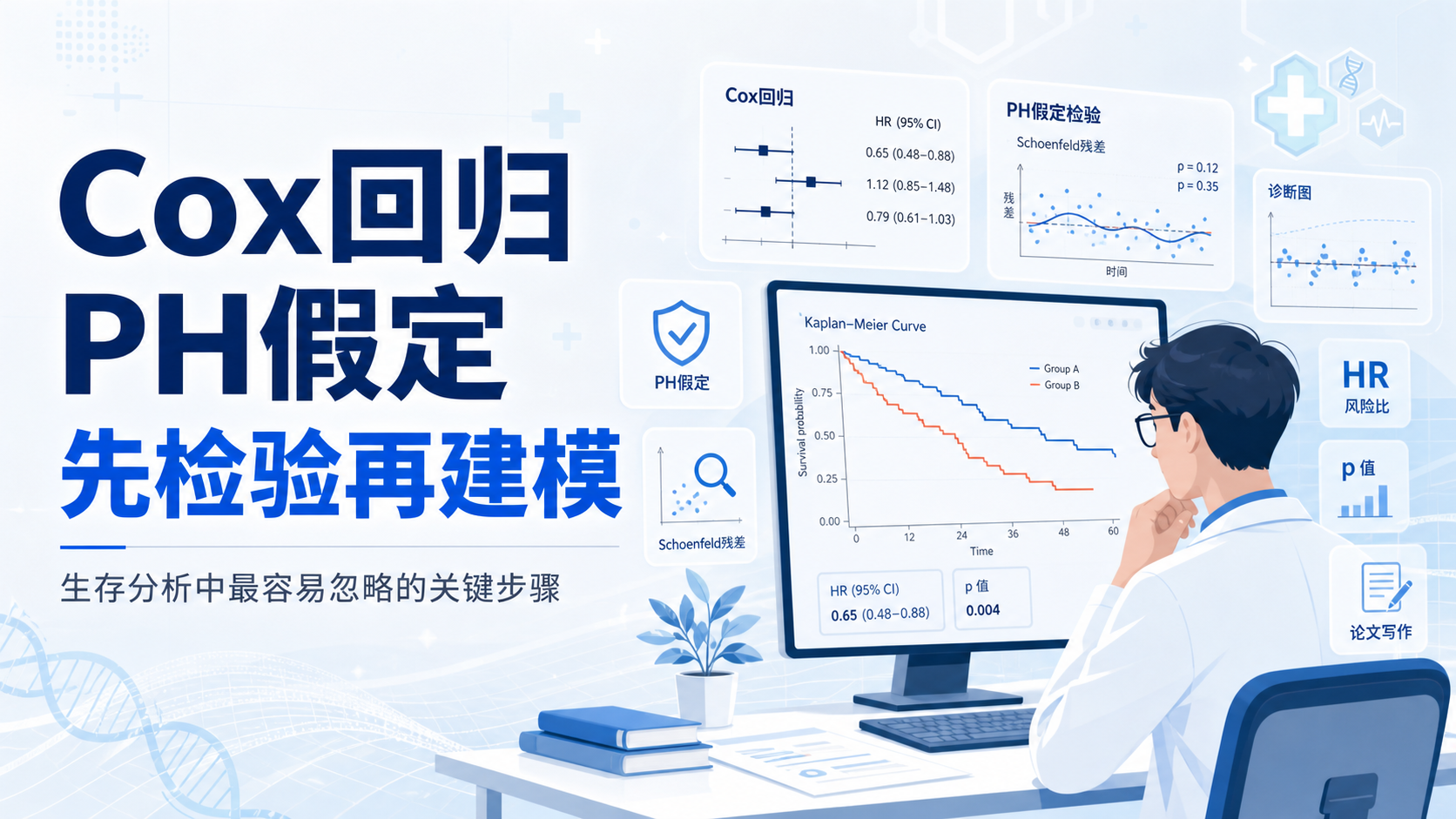 生存分析必杀技:Cox回归PH假定检验