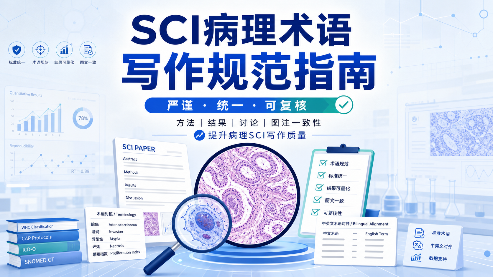 SCI病理学术语与专业严谨写作实战