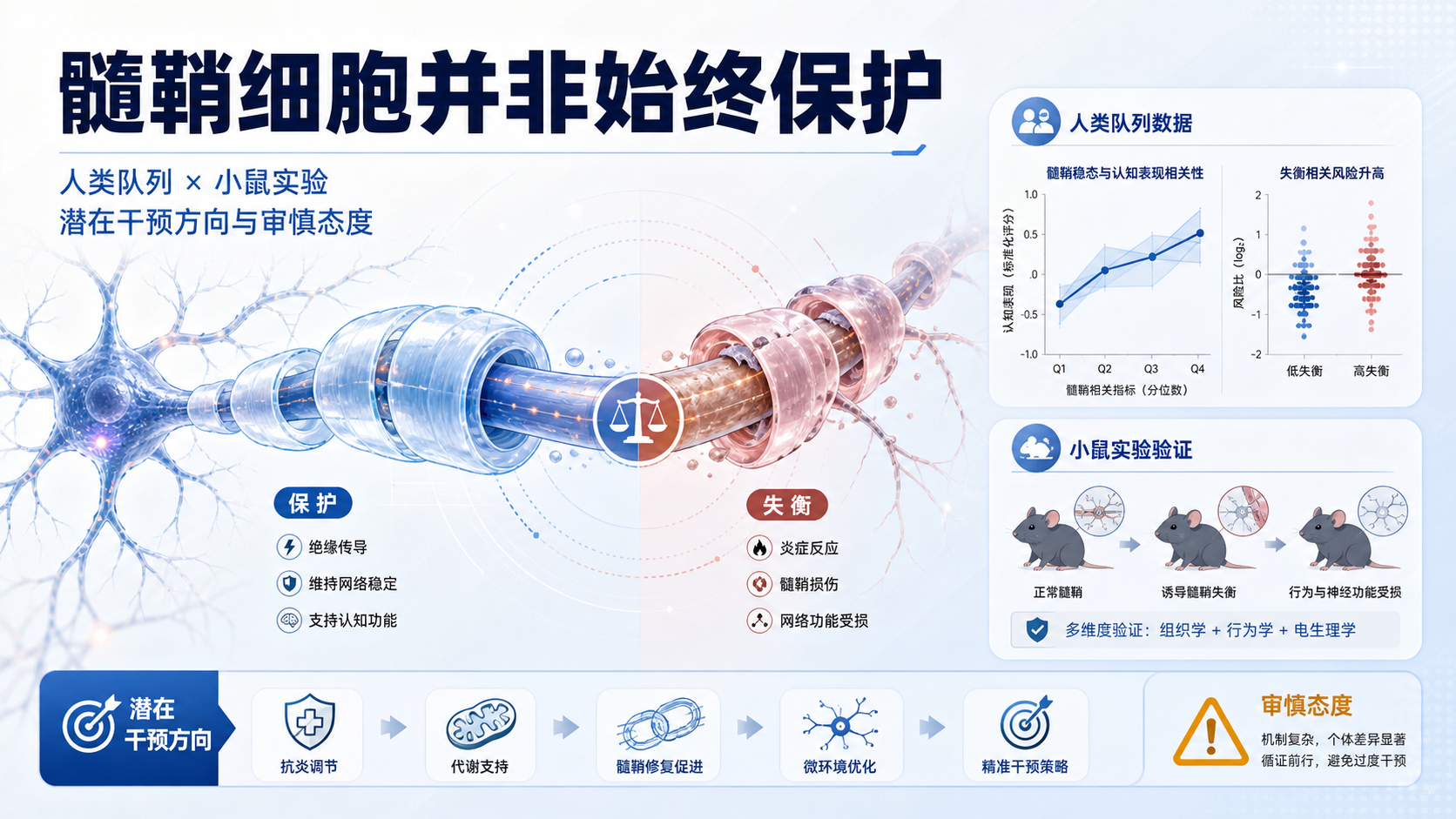 《自然·医学》:少突胶质细胞 NRF2 活性下降或驱动年龄相关认知衰退