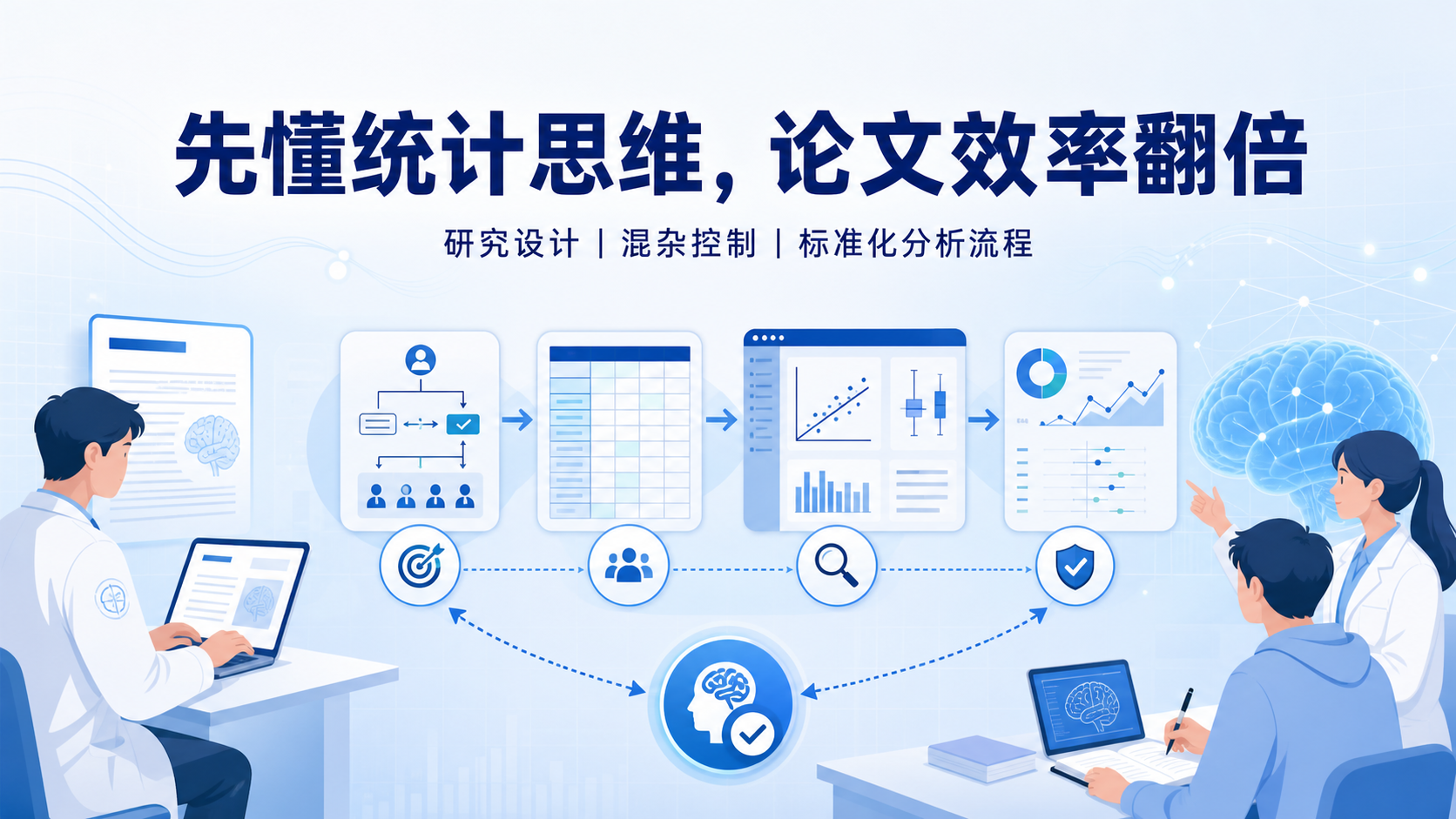 生物医学效率统计:医生与硕博生的高效分析指南