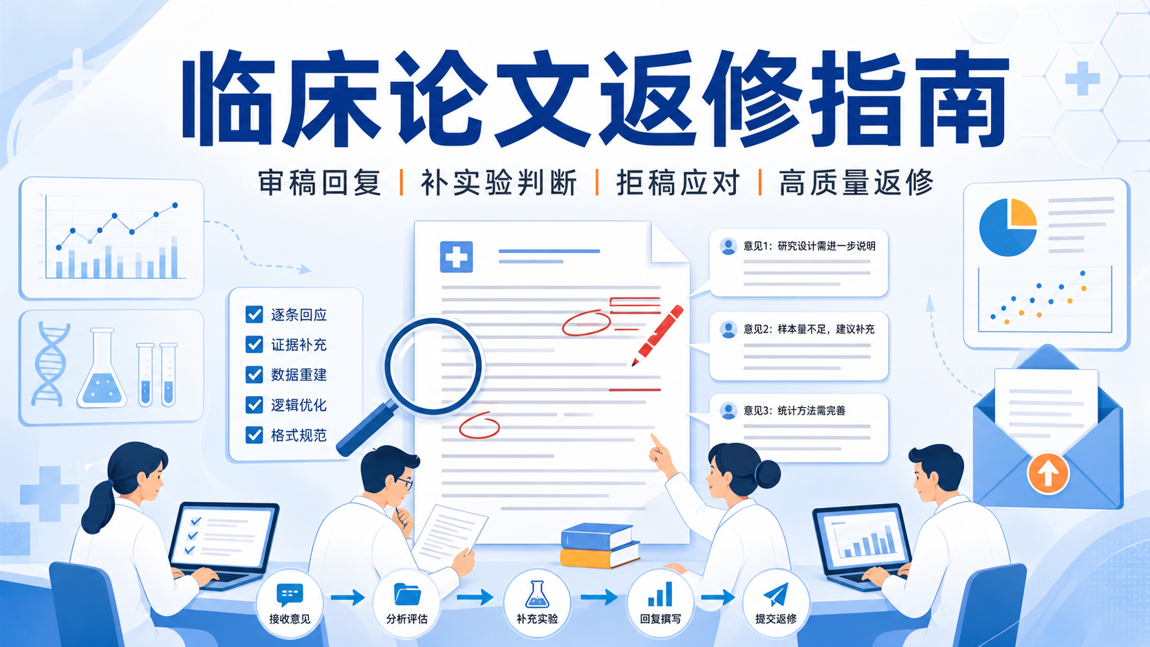 临床论文返修进阶：从拒稿边缘到顺利接收的严谨路径
