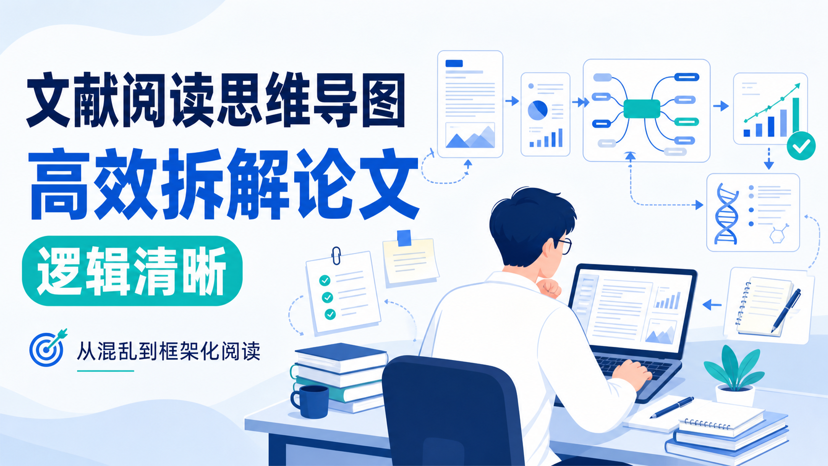 告别文献混乱:思维导图构建科研阅读体系指南