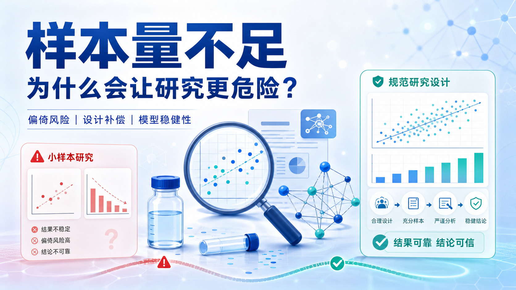 样本量不足如何破?偏倚风险与严谨设计