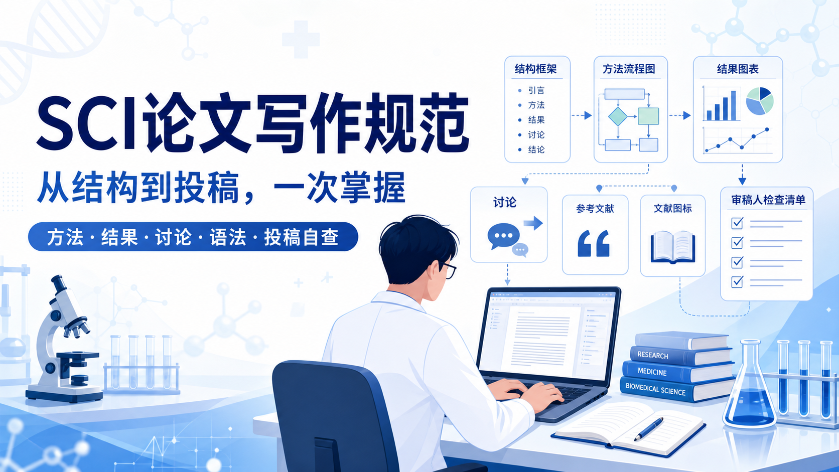 生物医学SCI论文写作规范速成