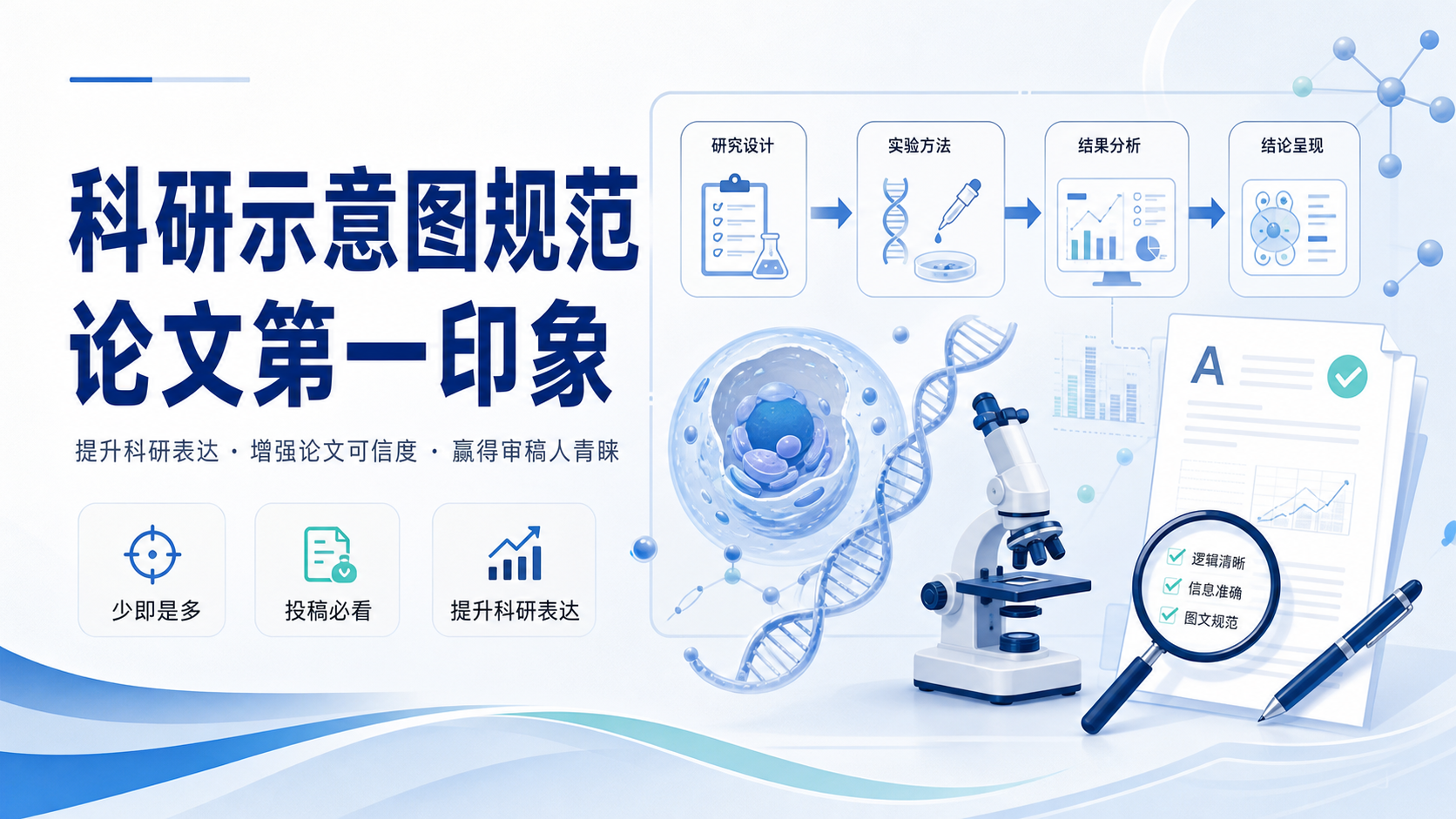 科研示意图怎么做才专业?避开学术规范三大坑