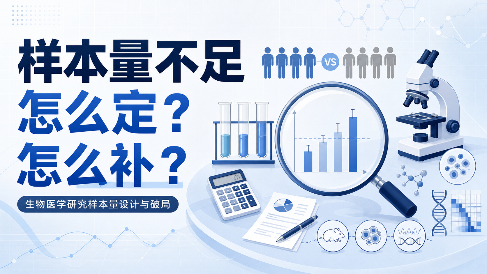 样本量不足如何破局?生物医学研究最小样本量指南