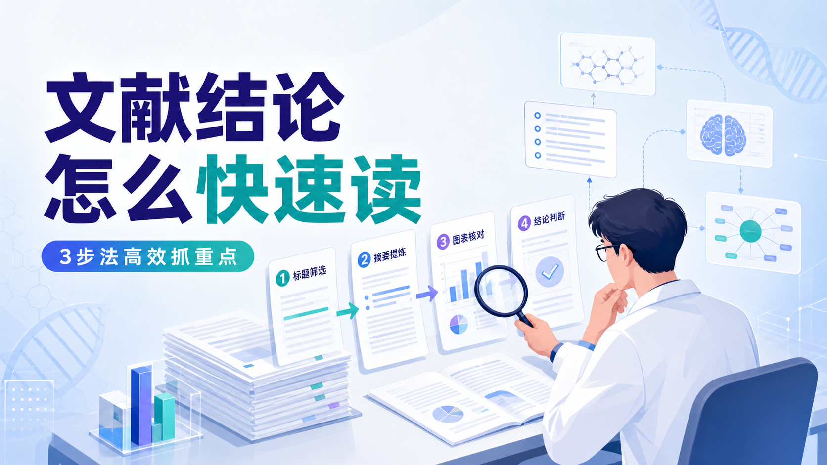 告别逐字硬看:文献阅读的3大陷阱与破解