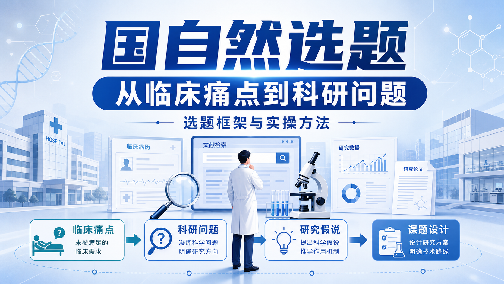 国自然科研选题：如何从临床需求中挖出好课题？