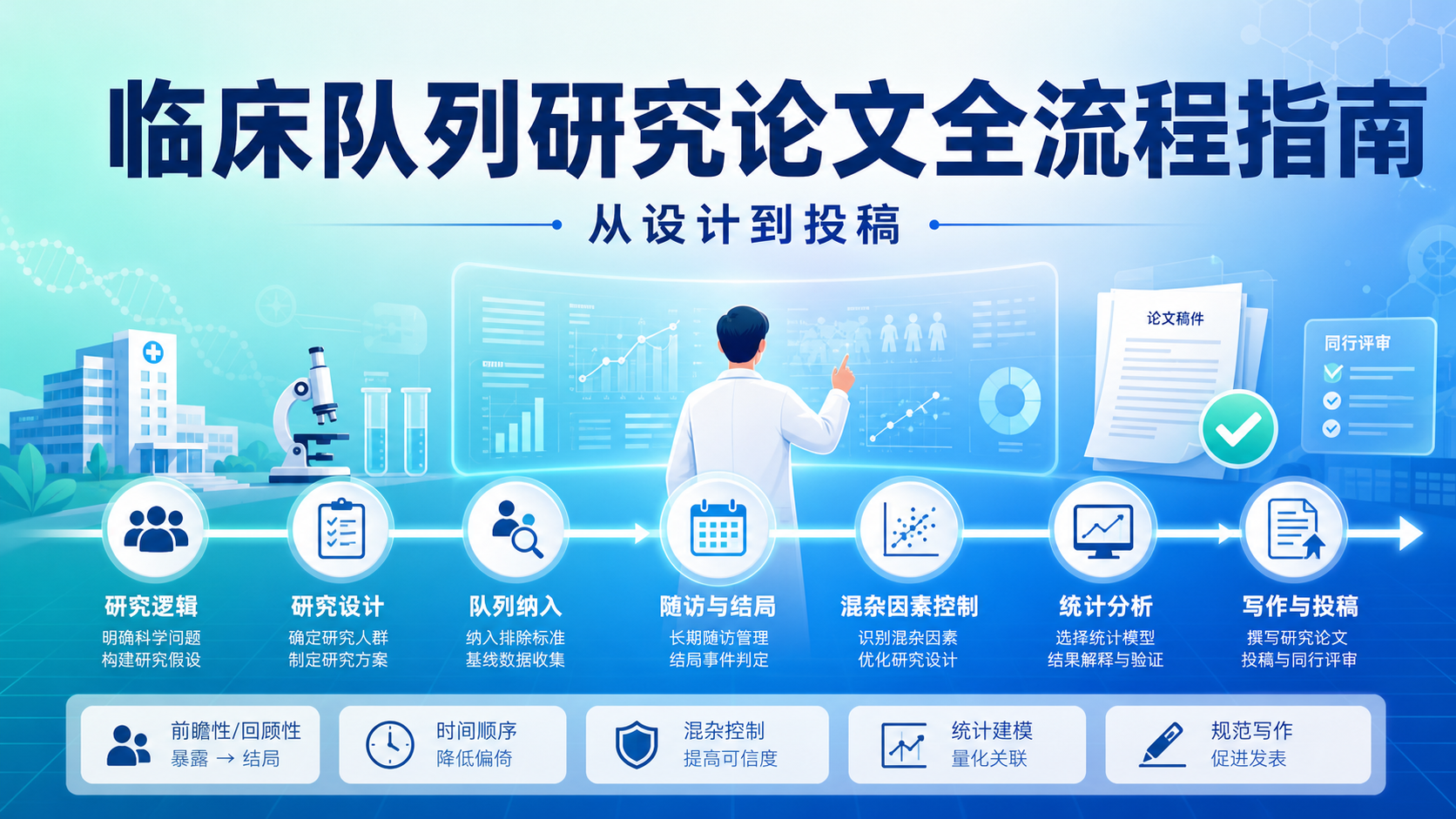 临床队列研究论文：从设计到发表全流程