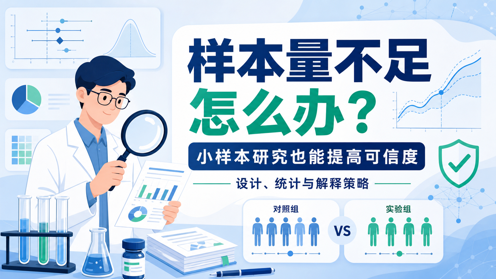 临床研究样本量不足,如何确保结果可靠?