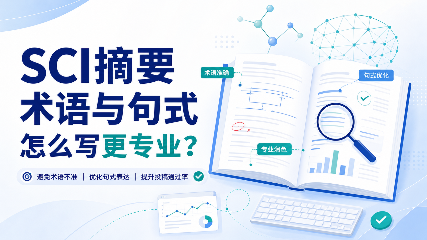 SCI论文摘要术语句式搭配与专业严谨文本风格优化策略