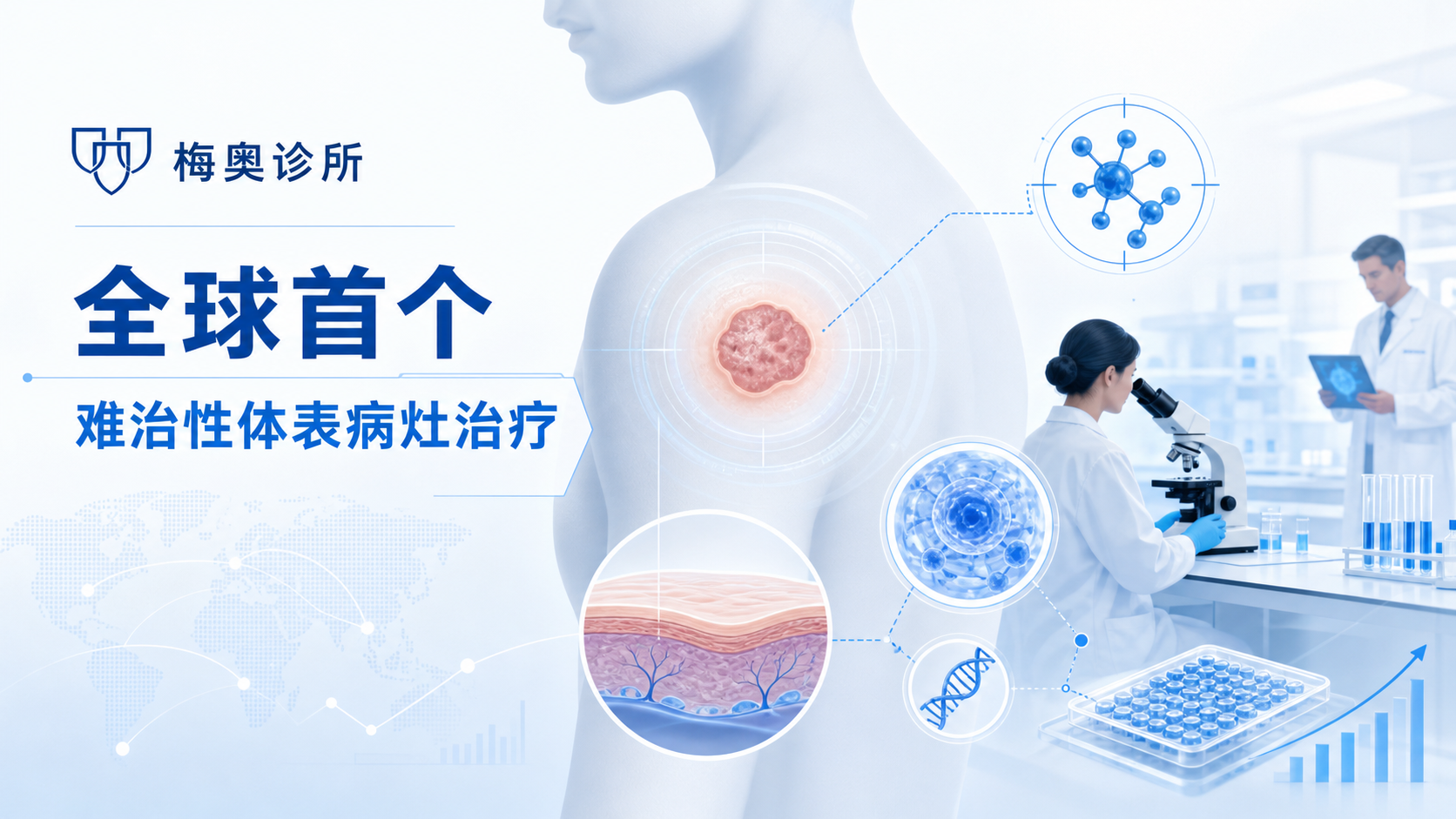 2026 年 10 月 21 日,梅奥诊所(Mayo Clinic)报告了全球首个针对难治性体表肿瘤患者的微型束放疗(minibeam radiotherapy)小规模临床试验结果。这种将辐射剂量分割为亚毫米级"微型束"的新技术,在既往多种治疗失败的皮肤癌与软组织肿瘤患者中展现了令人鼓舞的肿瘤控制、症状缓解与耐受性,并意外观察到约 11% 患者出现疑似免疫相关的"远隔效应",为放疗与免疫治疗结合开辟了新方向。
